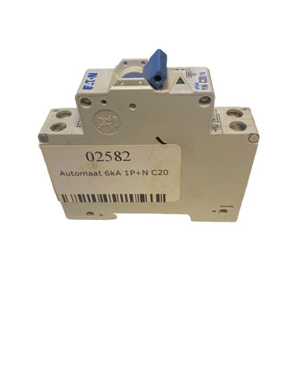 EATON / 263175 / PLN6-C20/1N-MW / LS-Schalter, 20A, 1+N-p, C-Char2