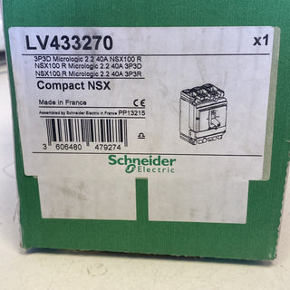 Schneider Electric ComPact NSX100R – LV433270 – NEU0