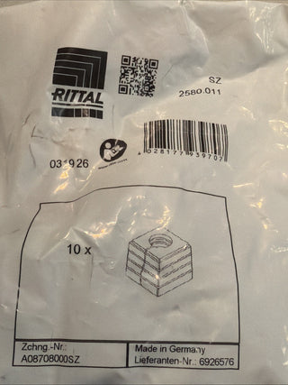 RITTAL 2580011 AX modular 11mm 20x20mm VE= 10 St. Dichteinsatz0