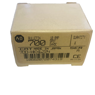 Allen Bradley 700-HKX6Z24 Ser A Relais 10 Ampere 3-polig 24VDC 10A 5-polige Fe0