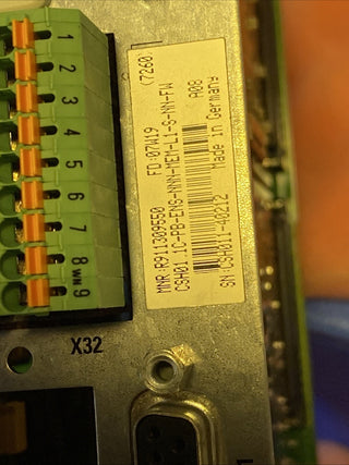 Rexroth CSH01.1C-PB-ENS-NNN-MEM-L1-S-NN-FW | IndraDrive Steuerteil5