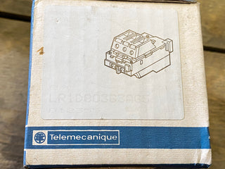 Telemecanique LR1D80363A65 Thermorelais 63–80A Motorschutzrelais neu1