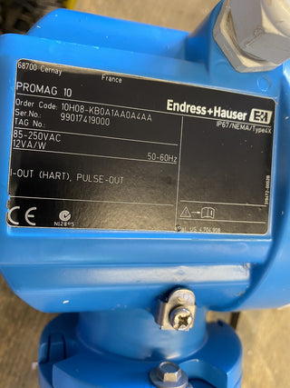 Endress+Hauser Promag 10H08 Durchflussmesser | DN8 1/3" | PFA | TOP Zustand6