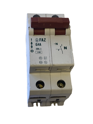 Eaton Moeller FAZ-G4/2 Leitungsschutzschalter | 2-polig 4A | BS 3871 | Gebraucht0