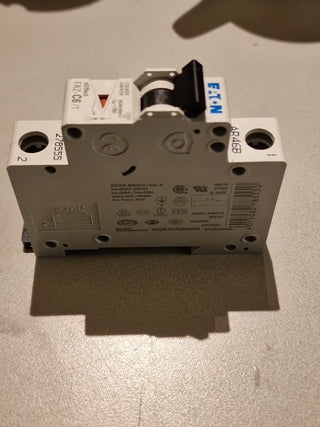 3X Eaton 278555 FAZ-C6/1 Leitungsschutzschalter 6 A 230 V/AC1