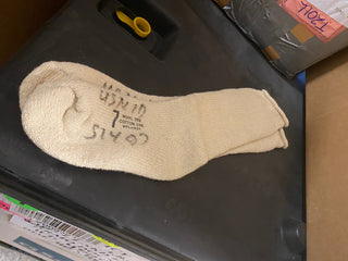US MILITARY ARMY WOLLSOCKEN WEISS (GRÖSSE 72