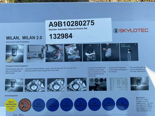 SKYLOTEC MILAN 2.0 HUB Rettungs-Set 110m | Seal Pac Alubox | NEU BJ 01.02.20232