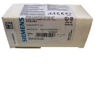 SCHÜTZ-MONTAGESATZ SIEMENS SIRIUS 3RA19.3-2. ZUR VERWENDUNG MIT DER SERIE 3RT10.1