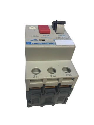 Motorschutzschalter DZ518-M10, dreiphasig, 4-6,3 A1
