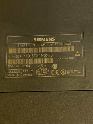 Siemens SIMATIC S7 CP 443-5 Basic | 6GK7443-5FX01-0XE0 | PROFIBUS Kommunikations2