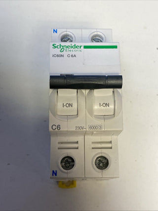 Schneider Electric Acti9 iC60 - Leistungsschalter / iC60N - 1P+N - In=6A0