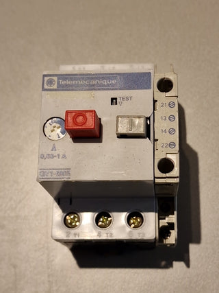 Telemecanique GV1-M05 Motor Überlastung Schutz Starter 0.63-1A Amp0
