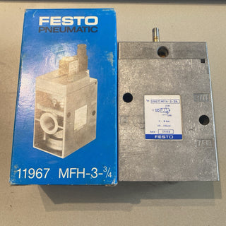 Festo 11967 MFH-3-3/4 Magnetventil Tiger Classic – G 3/4" – NEU & OVP