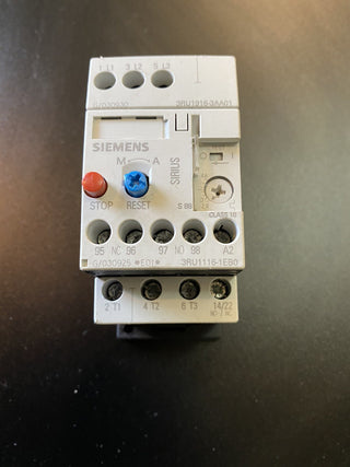 Siemens 3RU1116-0FB0 SIRIUS Überlastrelais 0,35-0,5A S00 – Gebraucht0