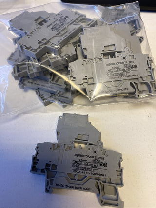 15x WAGO 2002-1611/1000-541 Sicherungsklemme mit LED 12-30V – NEU4