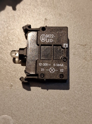 EATON M22-LED-R, LED-Leuchtelement Rot Frontbefestigung (VE 5Stk.), used0
