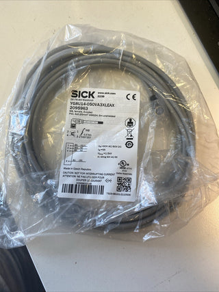 Sick YG8U14-050VA3XLEAX (2095963) Sensor-Aktor-Kabel, Buchse, M8, 4-polig, gewin2