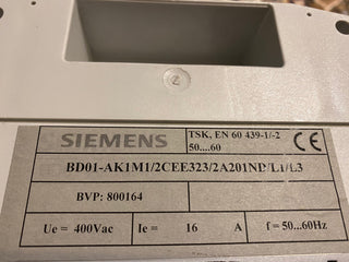 Siemens BD01 Abgangskasten mit 32A CEE Steckdose | Gebraucht3