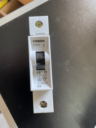 Siemens 5SX21 C2 Leitungsschutzschalter | B10 | 1-polig2