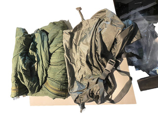 US Army Patrol Schlafsack +Kleiner Stuff sack  gut Erhalten7