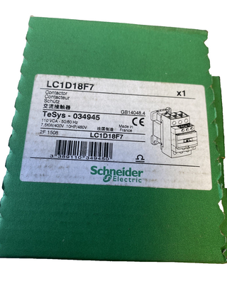 Schneider Electric TeSys D Leistungsschütz LC1D18F7 – NEU & OVP0