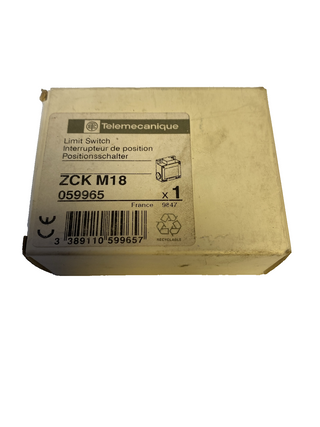 Schneider ZCKM18 ZCKM-Positionsschaltergehäuse 1Ö+1S Sprungfunktion Pg 111