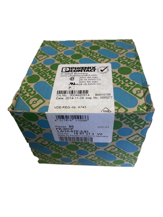 50x Phoenix Contact 1851313 FK-MCP 1,5/10-STF-3,81 Leiterplattenstecker – NEU1