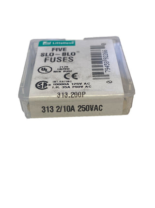 Littelfuse 313.200P 250V Small Dimension Sicherung0