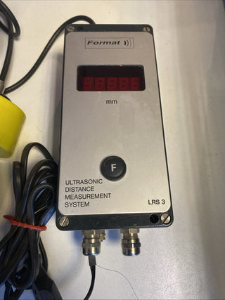 Format LRS 3 Ultraschall-Abstandssensor | Präzisions-Messsystem |  Neuwertig3