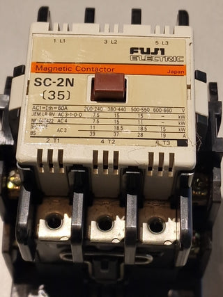 FUJI ELECTRIC SC-2N 35 SC2N 35 SCHÜTZ ID16813 BIS ZU 24 MONATE GEWÄHRLEISTUNG#20