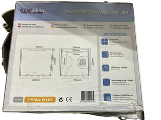 Neomounts FPMA-W110 TV Wandhalterung 10-40" – Ultraflach 1,8cm – NEU & OVP2