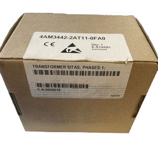 Siemens 4AM3442-2AT11-0FA0 Transformator 1-Ph. PN/PN(kVA) 0,1/0,16 Upri=400V Us1