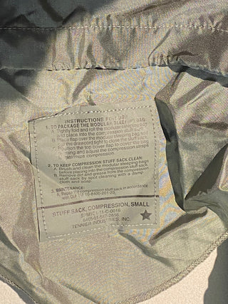 US Army Patrol Schlafsack +Kleiner Stuff sack  gut Erhalten10