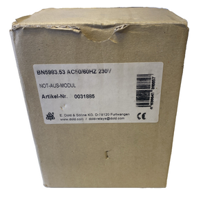 E.Dold & Söhne BN5983.53 AC50/60Hz 230V Not-Aus-Modul 0031885 / Neu OVP0