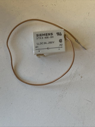 Siemens 3TX6406-0H Überspannungsbegrenzer 24-250V DC | Entstörmodul NEU1