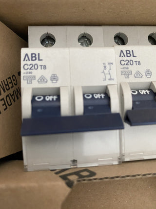 ABL Sursum C20T8 Leitungsschutzschalter, Sicherungsautomat 230V0