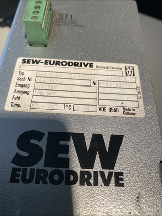 SEW-EURODRIVE ST1 BPS20300-120-80-210 | Bremspaket / Steuergerät4
