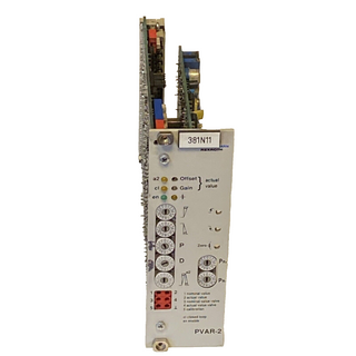 Rexroth Mannesmann VT-PVAR 2-1X/1 Steuerungskarte – Material-Nr. 000293710