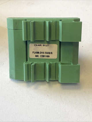 Phoenix Contact VARIOFACE Übergabemodul FLKM-D15 SUB/B (Art.-Nr. 2281199) – Gebr5