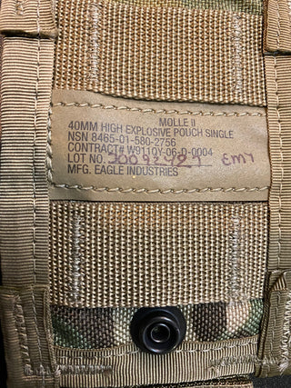 OCP MOLLE II 40 MM GRANATENBEUTEL 8465-01-580-2756 us Army3