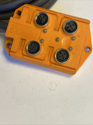 LUMBERG ASB 4 LED-5/4 Sensor Signalverteiler 4-fach Verteiler2