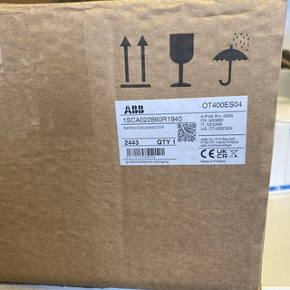 ABB Lasttrennschalter OT400ES04 – 1SCA022860R1940 – 4-polig 400A – NEU & OVP0