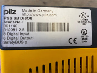Pilz PSS SB DI808 Digitales I/O-Modul 301140 V2.4 Sicherungssystem SPS PLC Geb1