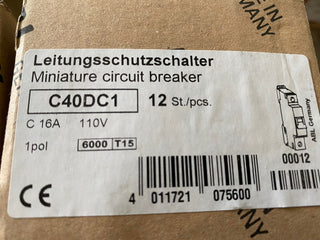 ABL Sursum C40DC1 Leitungsschutzschalter, Sicherungsautomat 110V1