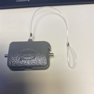 Han 6B Abdeckkappe für Kupplungsgehäuse, Metall, mit Befestigungsschnur2
