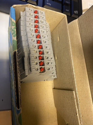 12x Phoenix Contact DIK 1,5-LA 24RD/O-M Initiator/Aktor Klemme neu0