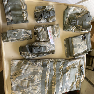 6x US Army GCS Pouches Taschen Set Molle Weste Koppel Tragesystem Selten NEU6