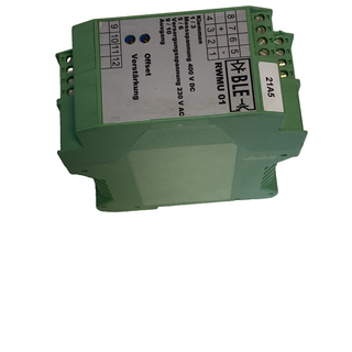 BLE RWMU 01 Restwelligkeits-Messumformer | SNR: 0015 | Top Zustand5
