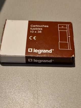 Legrand 013002 Zylindersicherung 2A 500V AC 10 Stück neu0
