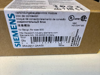 Siemens Verbindungsbaustein 3RA2911-2AA00 3RA2911-2AA002